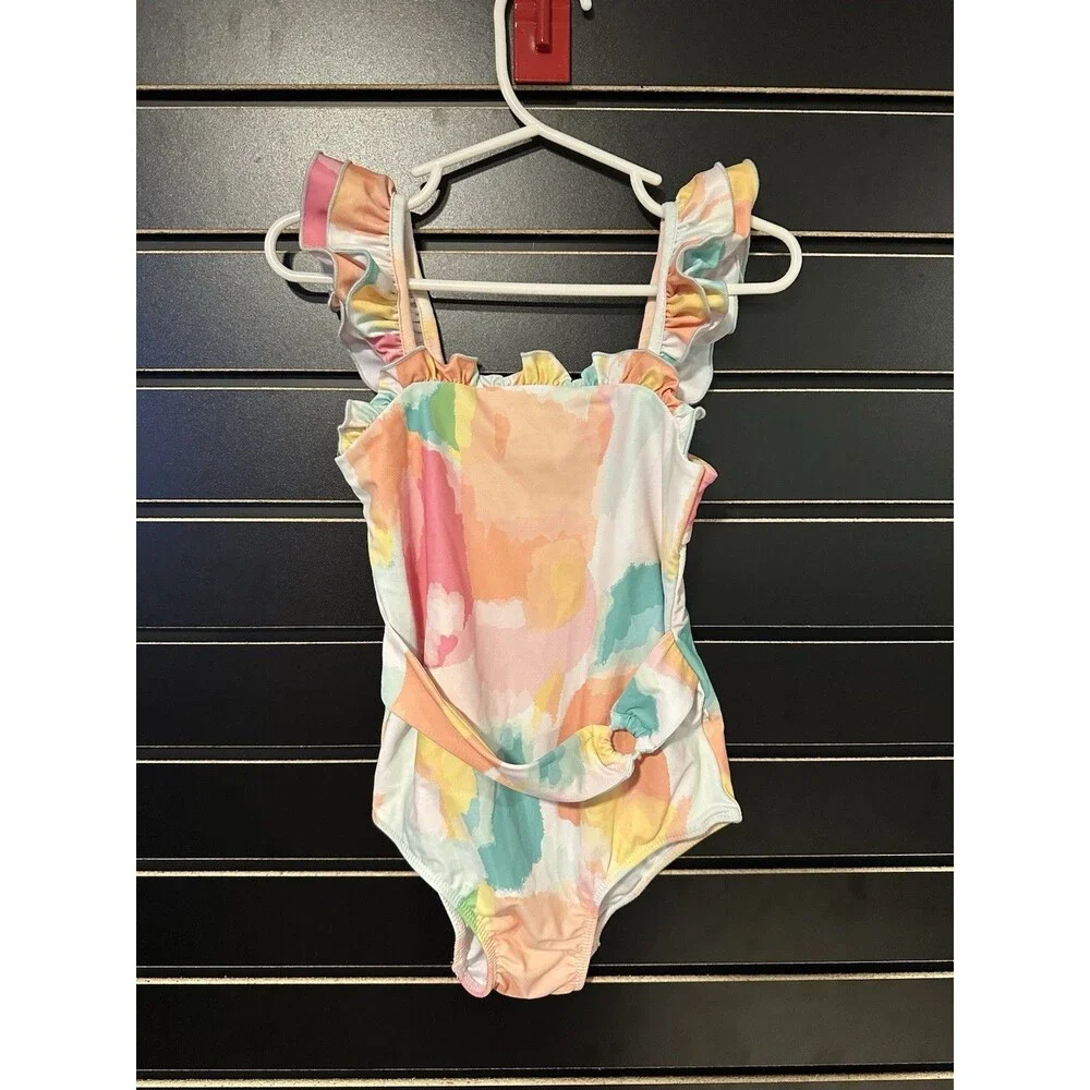 Sweet Honey Girls Maisie Swimsuit Size 6 One Piece Bathing Suit NWOT